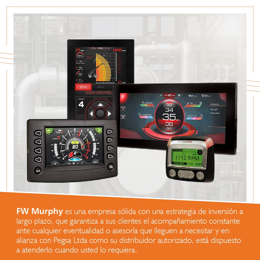 PegsaColombia's tweet photo. Fw Murphy fabrica equipos de instrumentación que incluyen sistemas sofisticados de control y monitoreo, controles electrónicos y mecánicos, sistemas y tableros de control de diseño personalizado.

#FWMurphy #Pegsa #soporte #producto #industria https://t.co/idTL0rjIi6