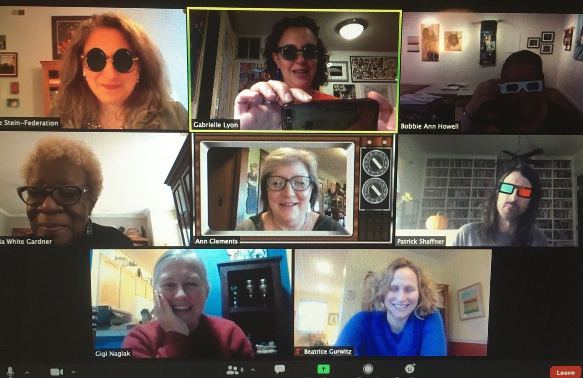 LyonGabrielle's tweet photo. Hallway time (and a little punchy) with the National Humanities Confernce #VirtualNHC @NEH_FedState @HumFed @NEH_FedState https://t.co/yqjhYro8MH