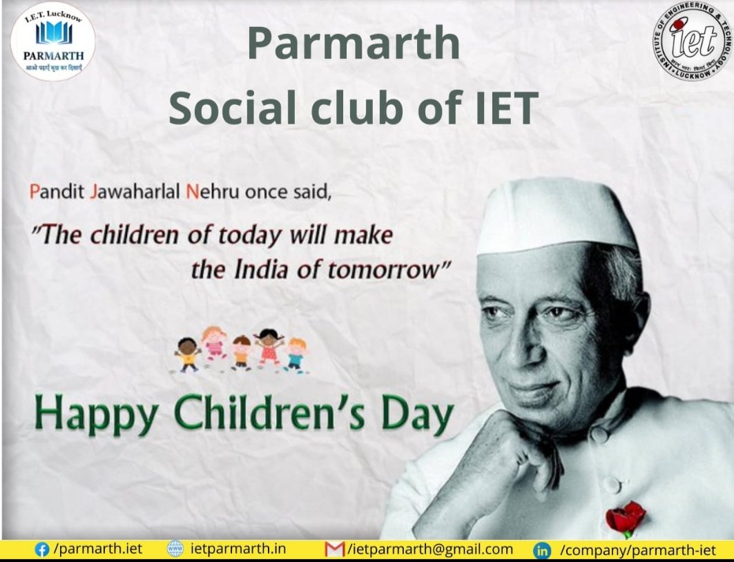 PARMARTH - Social Club of IET Lucknow on Twitter: