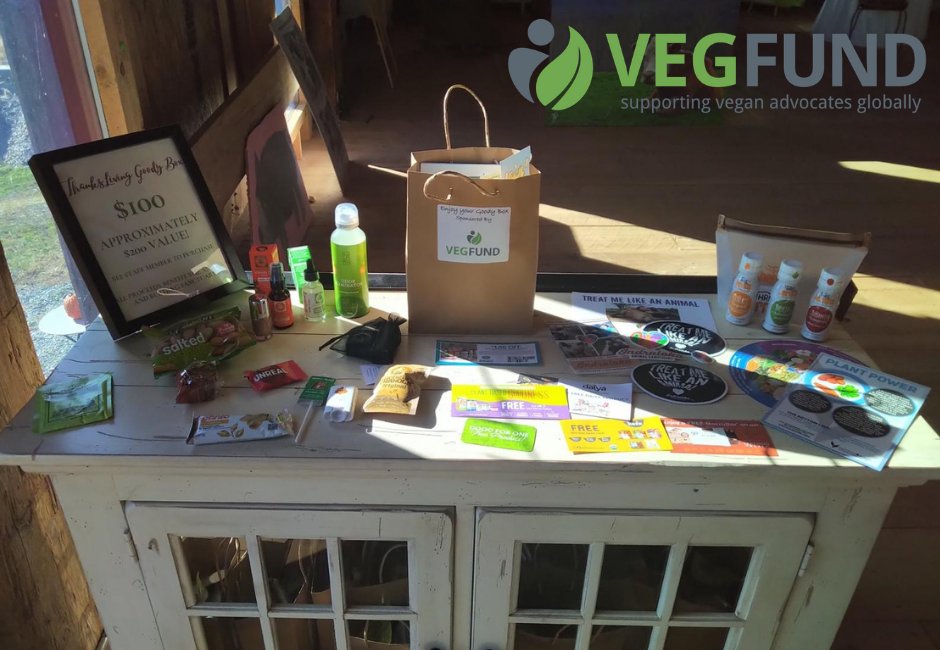 Thank you so much for VegFund for sponsoring ThanksLiving's incredible Goody Boxes.

Goody Boxes are still available! You can still get $200 worth of wonderful products for half the price! Get yours at our link in bio.

#virtualgala #virtualfundraiser #charitygala #charityevent