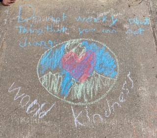 garden_hisd's tweet photo. Ms. Siegel's and Jones's class - Created World  Kindness Day Art Celebration through the campus today... 
THANK YOU! https://t.co/ky4Cgb7Ckm