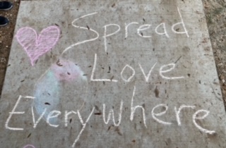 garden_hisd's tweet photo. Ms. Siegel's and Jones's class - Created World  Kindness Day Art Celebration through the campus today... 
THANK YOU! https://t.co/ky4Cgb7Ckm