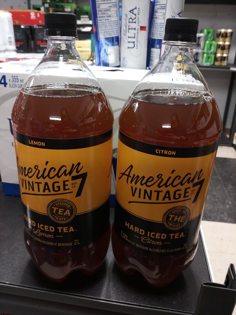 AV LEMON HARD ICED TEA NOW AVAILABLE IN 2L BOTTLE TOO