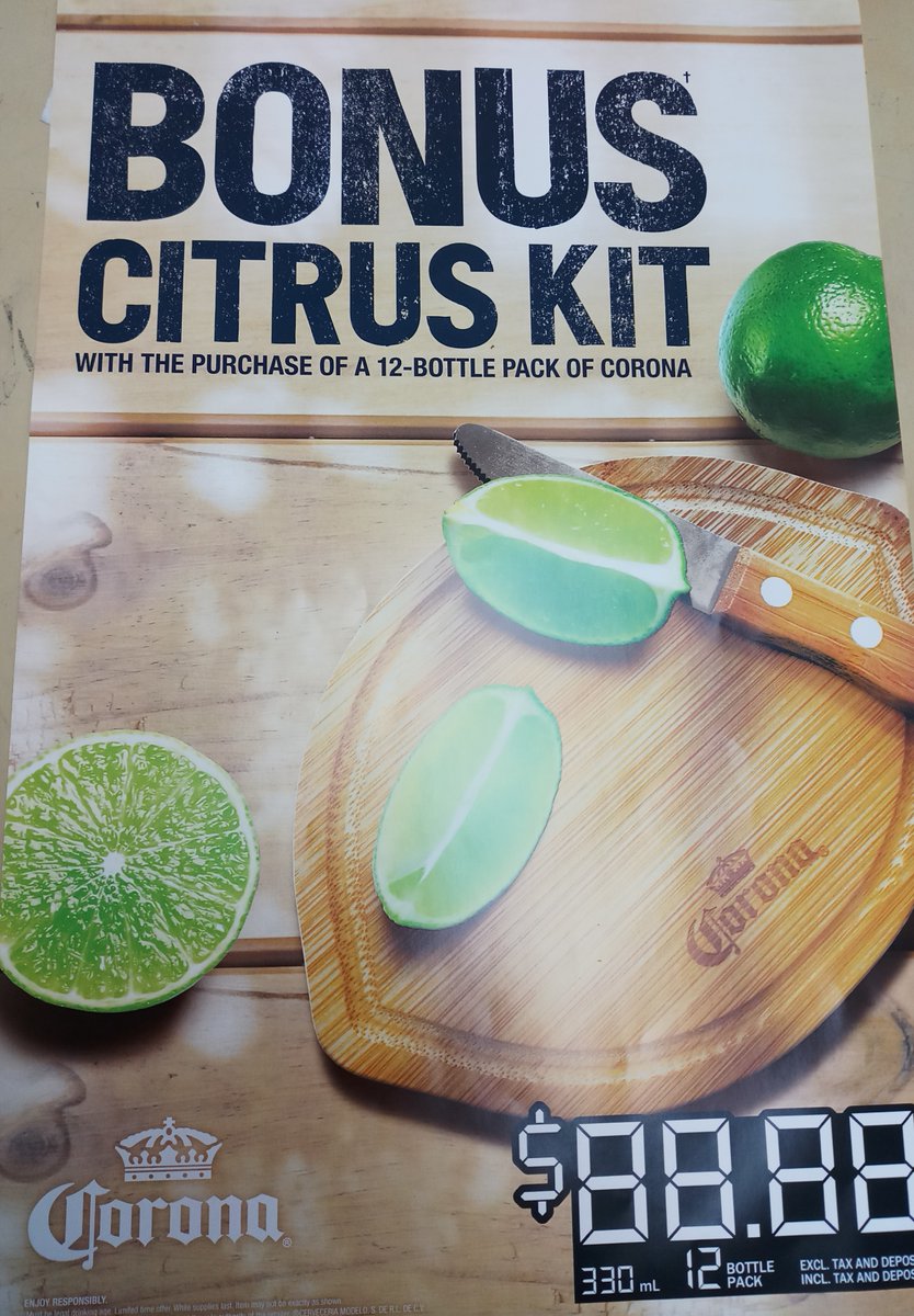 CITRUS KIT AVAILABLE WITH CORONA 12 BTL PACK