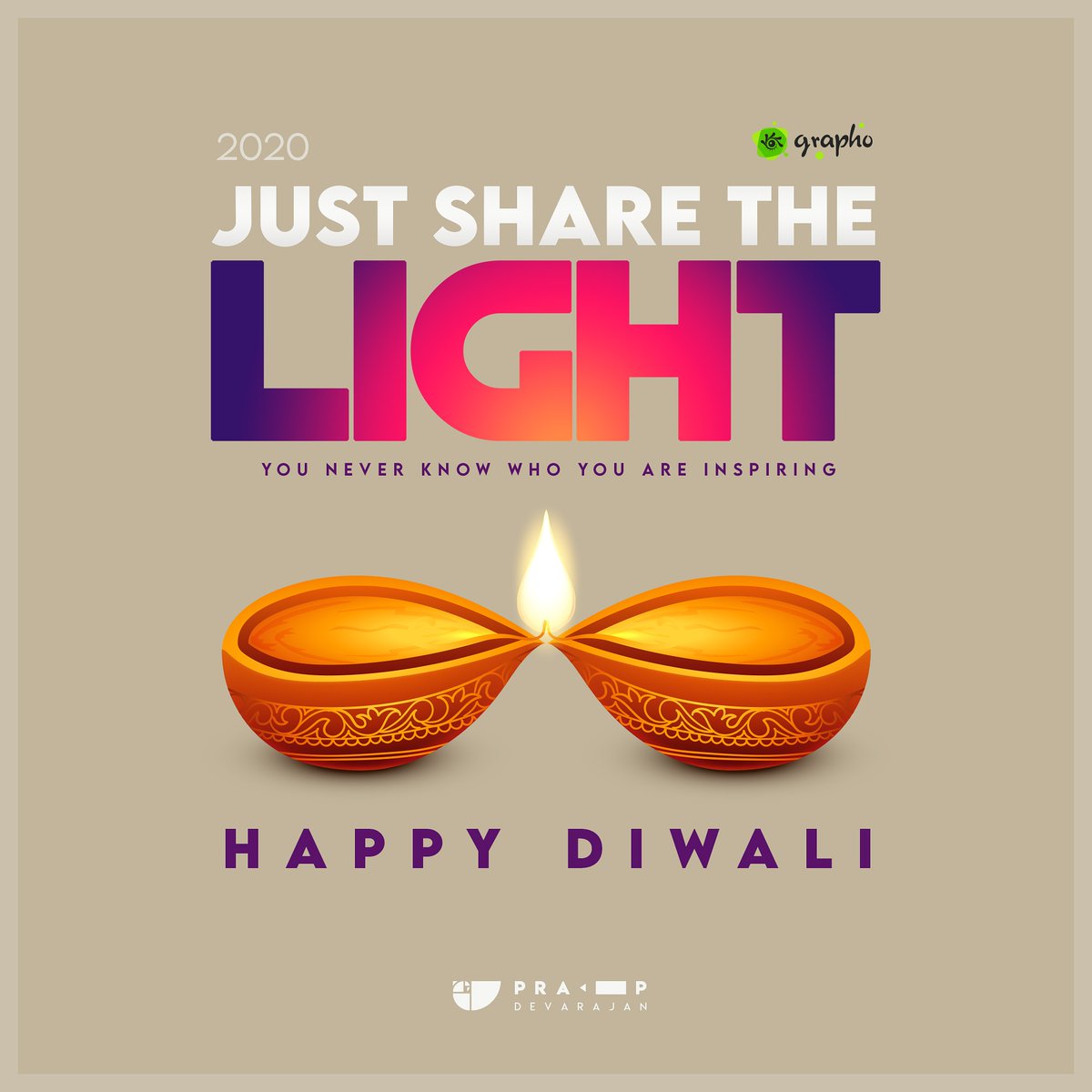 GraphoIndia's tweet photo. Wishing you a happy Diwali!
#grapho #graphodesigns #diwali #inspire https://t.co/XWSXQaan3b