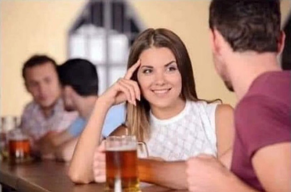 CauseWereGuys's tweet photo. Her: My name is Carmen because I like cars &amp; men. What's your name? 
Me: Beerpussy https://t.co/6nw7IRRIuQ