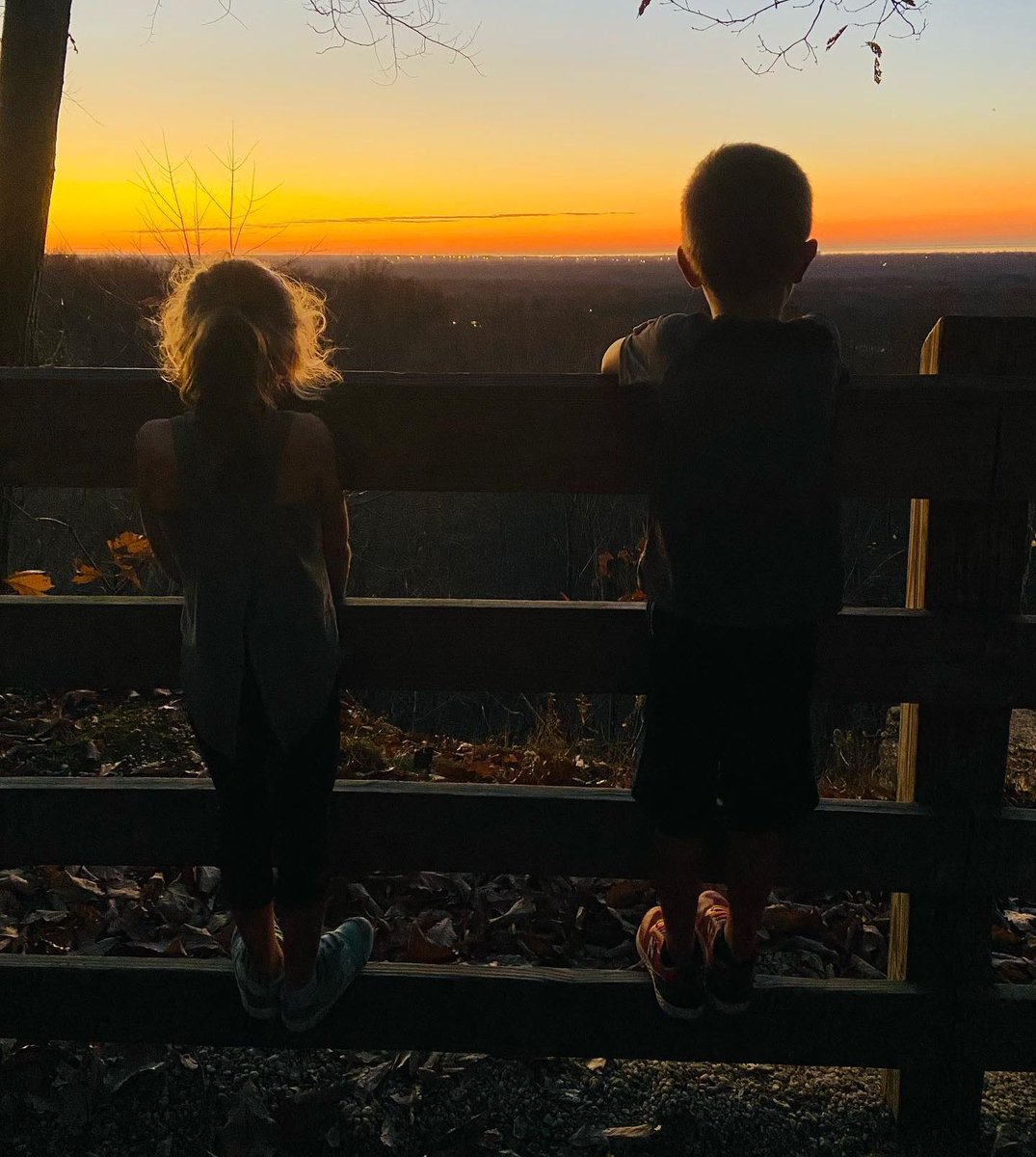 LakeMetroparks's tweet photo. The kids wanted to catch the sunset tonight. At dusk we hustled up the trail to the overlook at Chapin Forest Reservation. It was spectacular.

📷 by @HouseOfHearns https://t.co/fzgfoRJeOo