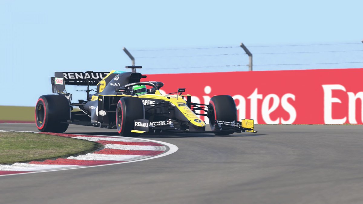 Jendrik2002's tweet photo. ⏰ 10:35 p.m.
🎮: F1 2020
Circuit: Shanghai International Circuit 🇨🇳
League: @GASRacingLeague
🏎: Renault DP World F1 Team
💁🏽♂️:
#EZYdrive #GAS @EzeyMotor #F12020 #chigp https://t.co/gcET9f9yHR