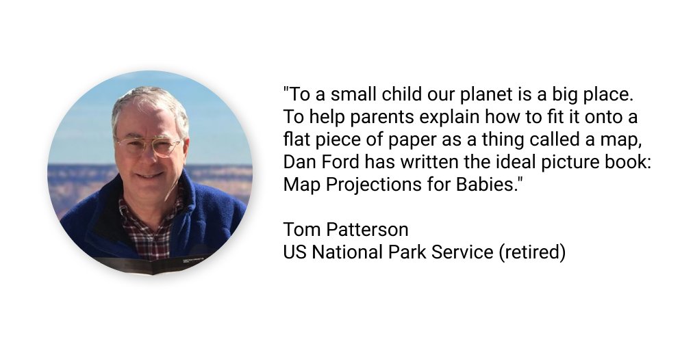 mapsforbabies's tweet image. We appreciate this wonderful review from @MtnMapper, master cartographer of the @NatlParkService and @NACIS

#mapprojectionsforbabies #mapbook