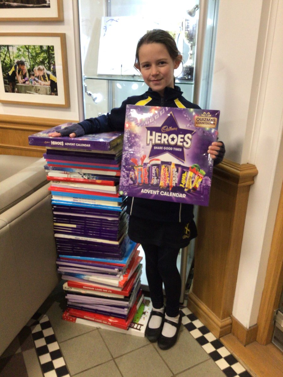 STAHSPrep's tweet photo. So many Chocolate Advent Calendars for the Food Bank. Thank you for your support and please keep them coming! https://t.co/QXhjAF6QxM