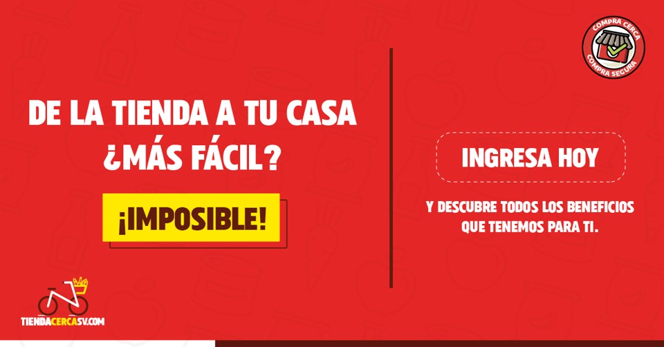 TiendaCercaSv's tweet photo. Todo lo que andas buscando lo encuentras en un solo lugar. Más cerca de ti, más seguro que nunca y más rápido de lo que te imaginas. Ingresa a https://t.co/e5R3v0YKb2 y descúbrelo. #CompraCercaCompraSegura 😉👌 https://t.co/u2W773eulU