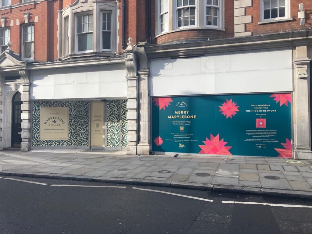 CityWestminster's tweet photo. Thanks to The Howard de Walden Estate @MaryleboneVllge for supporting the #HiddenNetwork and helping rough sleepers in #Westminster to rebuild their lives. 

If you’re on #Marylebone High Street, look out for the donation point. #MerryMarylebone

➡️ https://t.co/1F4R07JJxq https://t.co/Sd3plBRUTK