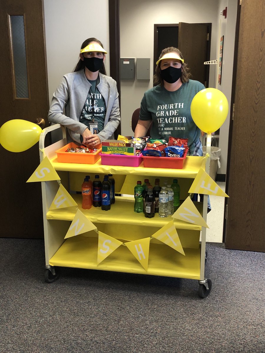 When you need a little boost ⁦<a href="/WashingtonNPS/">Washington NPS</a>⁩ you rely on the Sunshine crew!  #npspanthers #greatpickmeup