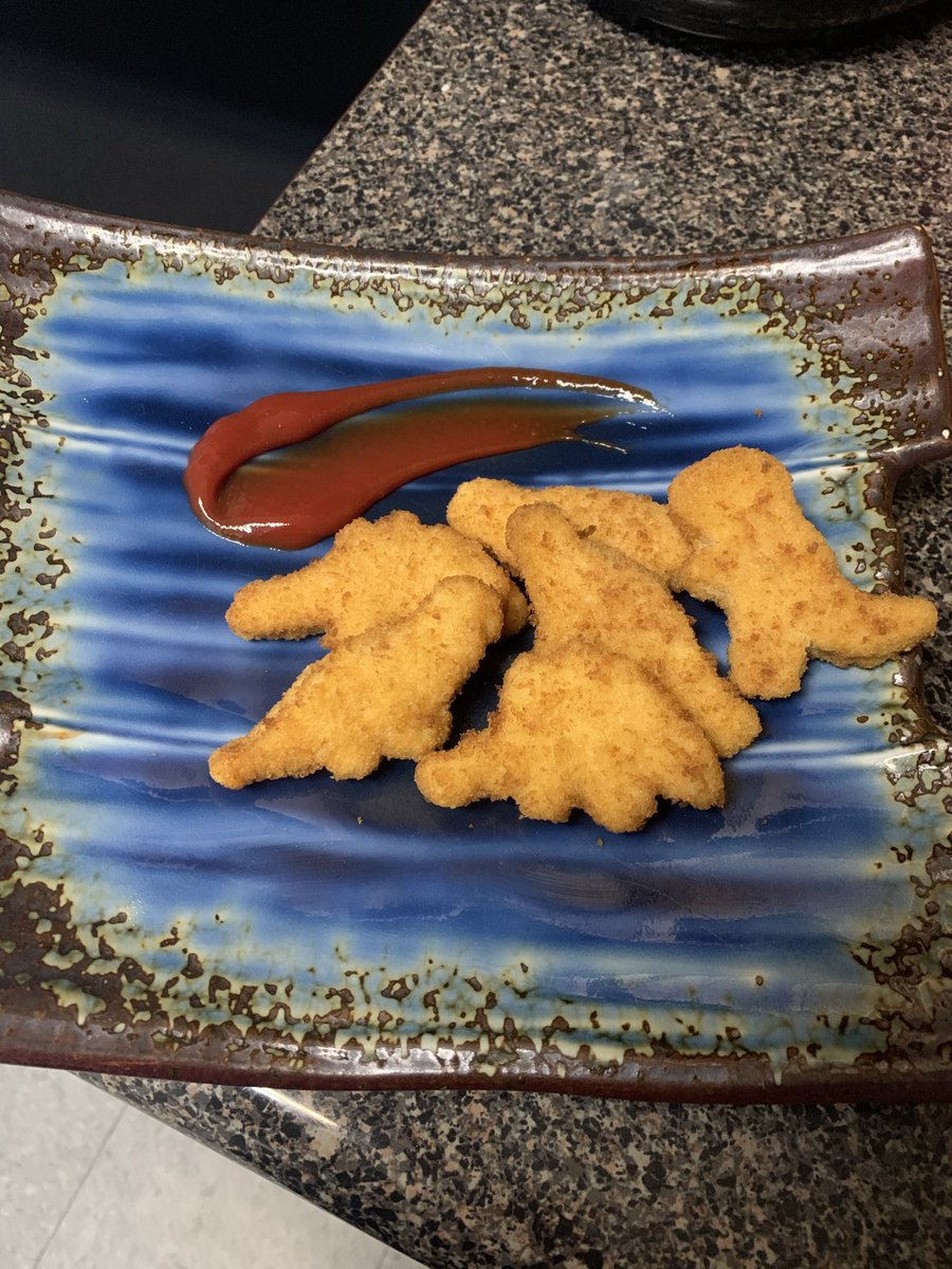 If my chicken nuggets aren’t shaped like dinosaurs I don’t want them