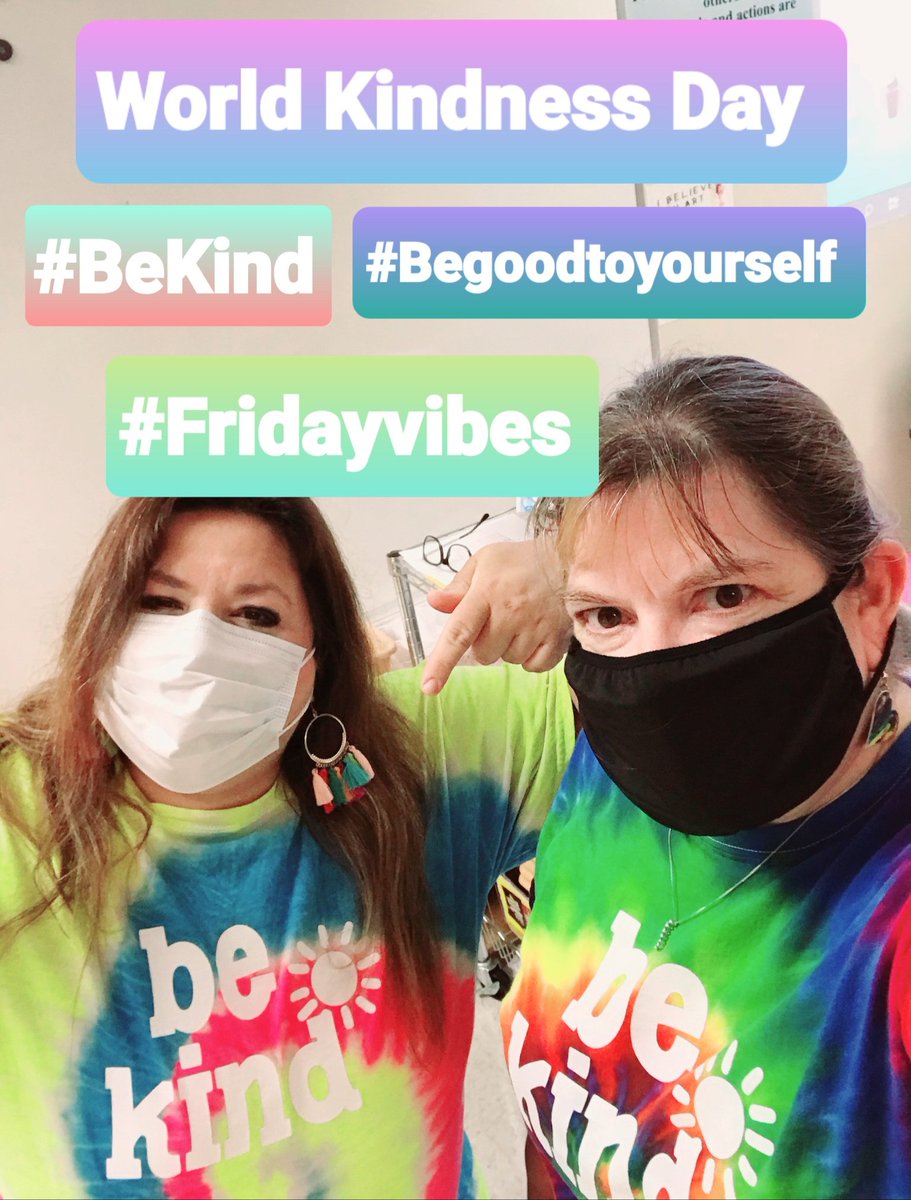 STAARCounselor's tweet photo. @MahanayStars π
@SchiffmanArt
World Kindness Day!
Check out our #bekind shirts. What kindness will you give today? #kind #beextrakind #worldkindnessday2020
@AliefCounseling @AliefPASS https://t.co/snIVYvcOzL