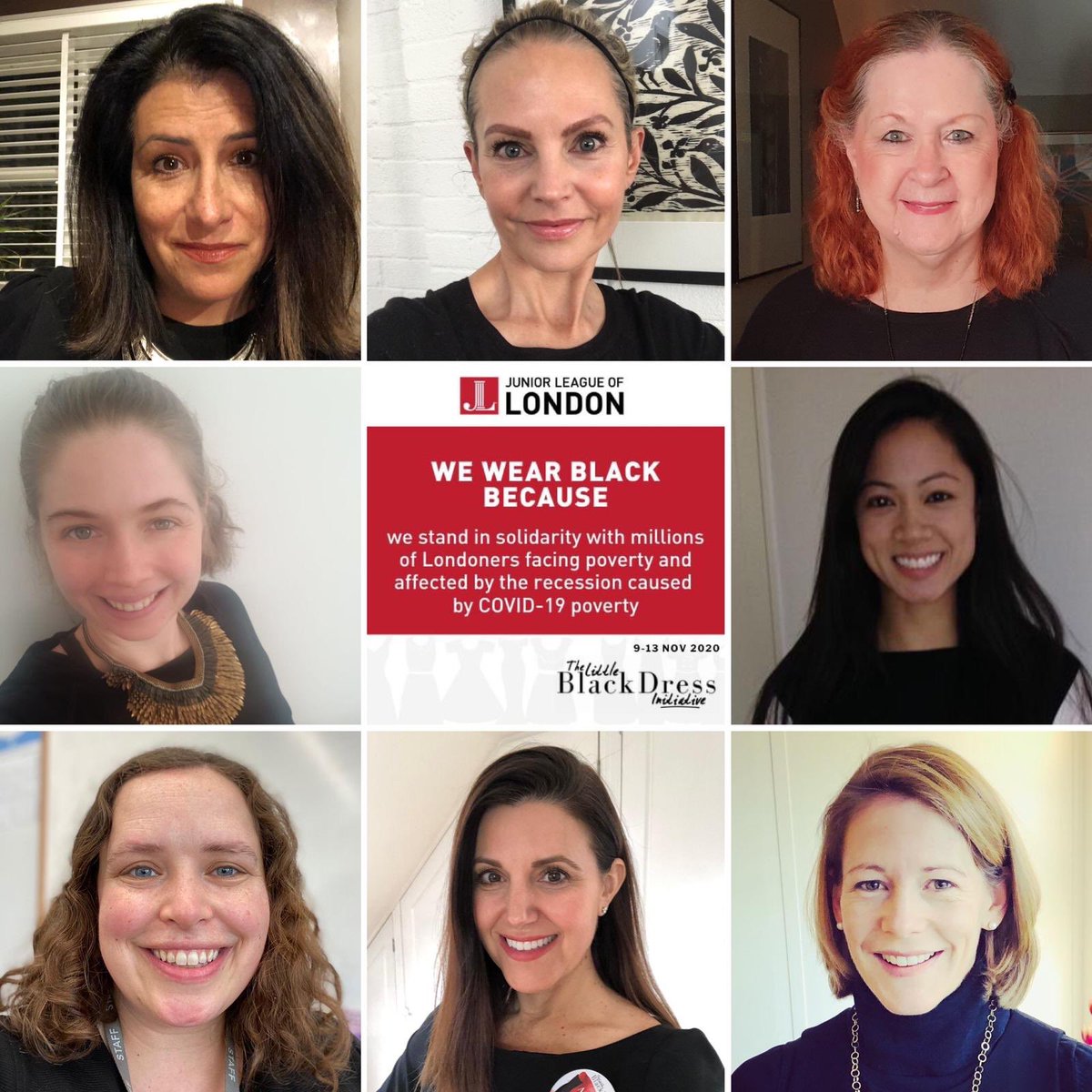 JLLPresident's tweet photo. The @JrLeagueLondon Board has come together virtually, to support LBDI, spending the last 5 days increasing awareness about poverty in London and raising funds for our work to fight it.  Together we can build a better London!!
https://t.co/ioPM2wQDLl  #thisJLLcan #teamLBDI https://t.co/alReYg8jWK