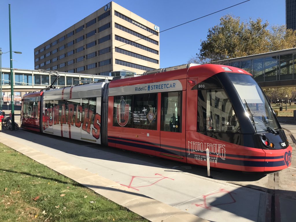 HandzelChris's tweet photo. Happy Buck O’Neil day!  #kcstreetcar #NegroLeagues @NLBMuseumKC https://t.co/sq64I0JE4c
