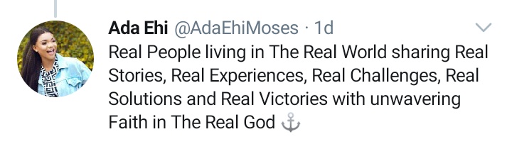 KingsMoses3's tweet photo. @AdaEhiMoses through this vehicle the voices of heroes &amp; heroines of faith will be heard &amp; their victories known for the glory of God. https://t.co/UJozEDbxSt