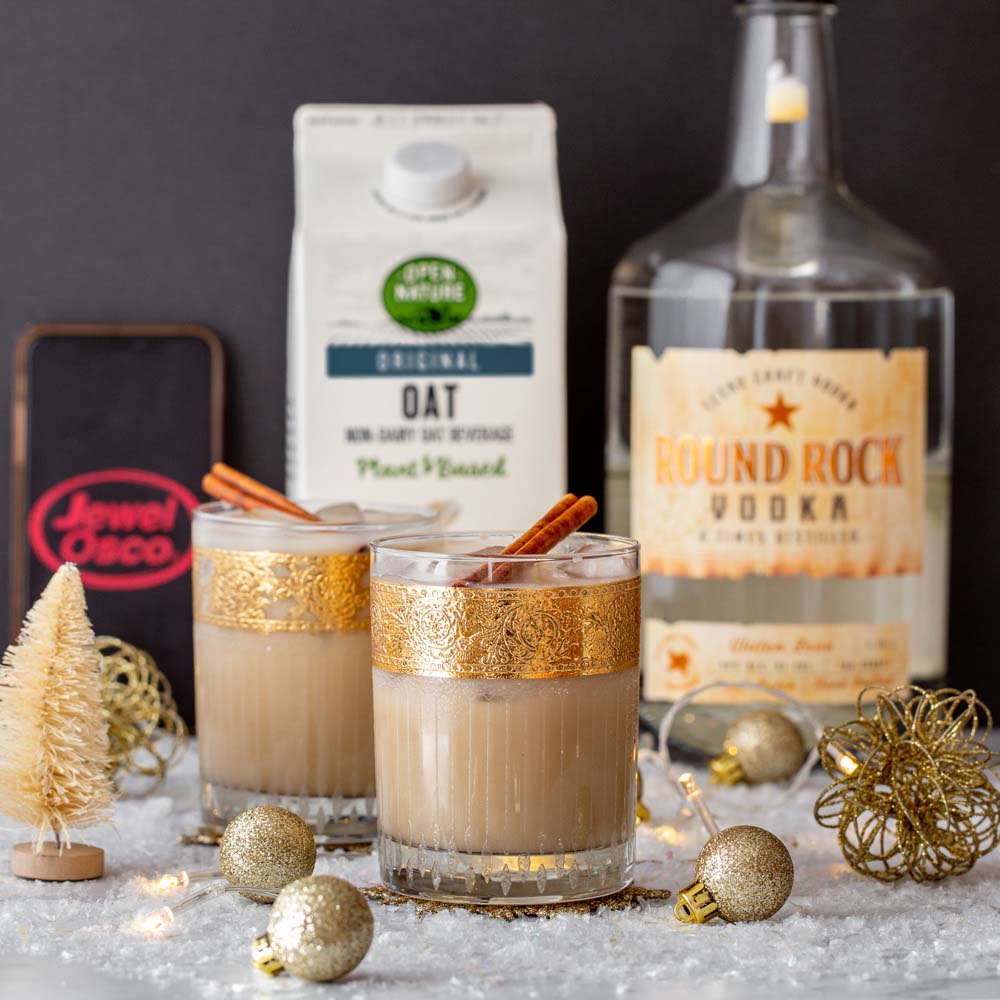 AD: You've gotta try this Oatmeal Cookie White Russian. It's filled with <a href="/jewelosco/">Jewel-Osco</a> Round Rock vodka &amp; oat milk (which just won Best New Product Awards) coffee liqueur, butter and cinnamon extract. It's creamy, delicious and is sure to warm your belly lnk2.io/wRbMtTQ
