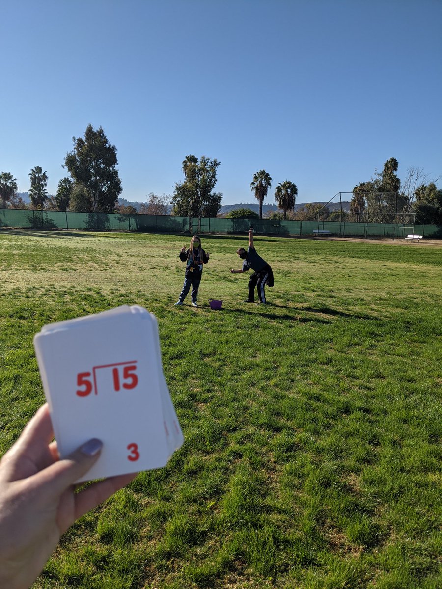Scooting through multiplication and division at fresh air breaks with Mrs. Ellis’ 5th graders!  Always making learning fun! ⁦<a href="/SSDKristin/">Kristin Baranski, Ed.D</a>⁩ ⁦<a href="/SSDCHILLS/">Carlton Hills School</a>⁩ ⁦<a href="/drsmpierce/">Dr. Stephanie Pierce</a>⁩