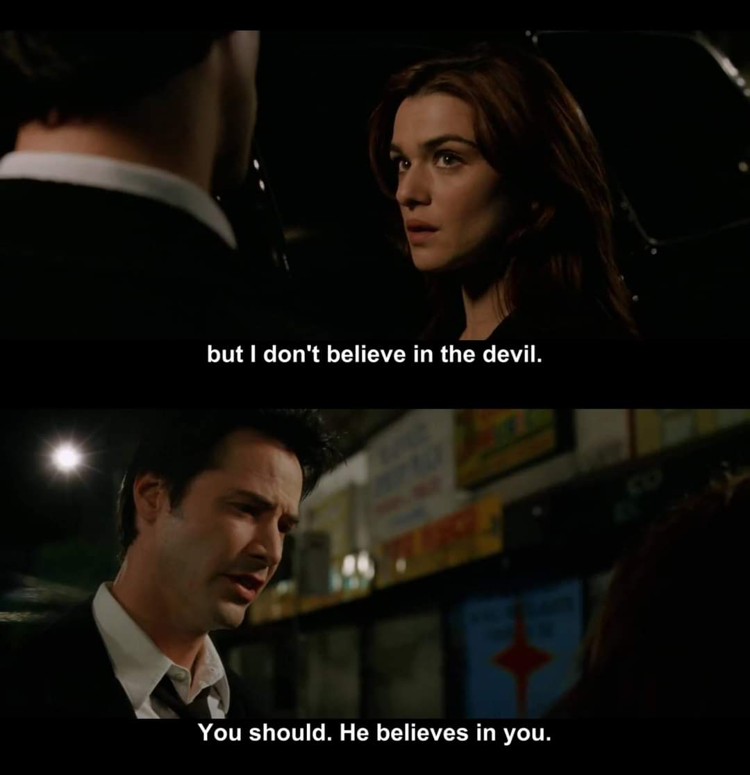 130) Constantine (2005)"Heaven and hell are right here. Behind every wall, every window. The world behind the world, and we're smack in the middle."