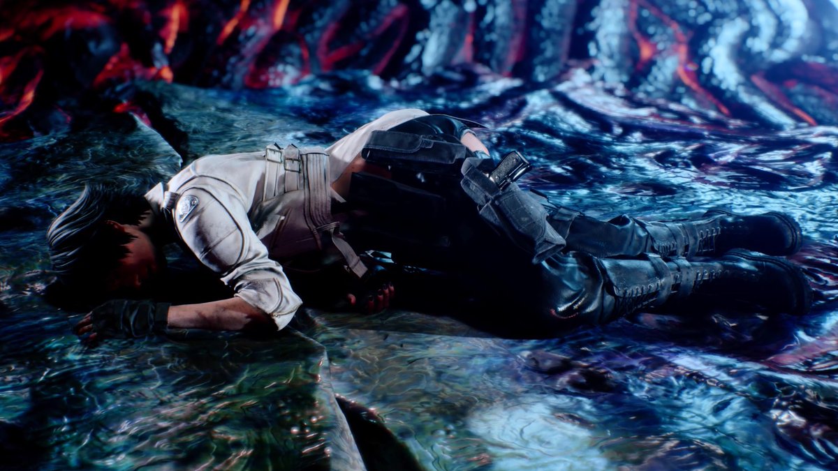 LadyDMCFanClub's tweet image. That feeling when Lady still isn't playable in DMC5. 😫