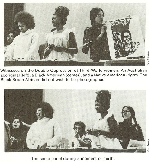 The crime of rape was the focus of Women’s Liberation Conferences & had been in the news following direct action against the appalling sentencing of a guardsman called Tom Holdsworth in Summer ‘77. There was also the International Tribunal on Crimes Against Women in '76...