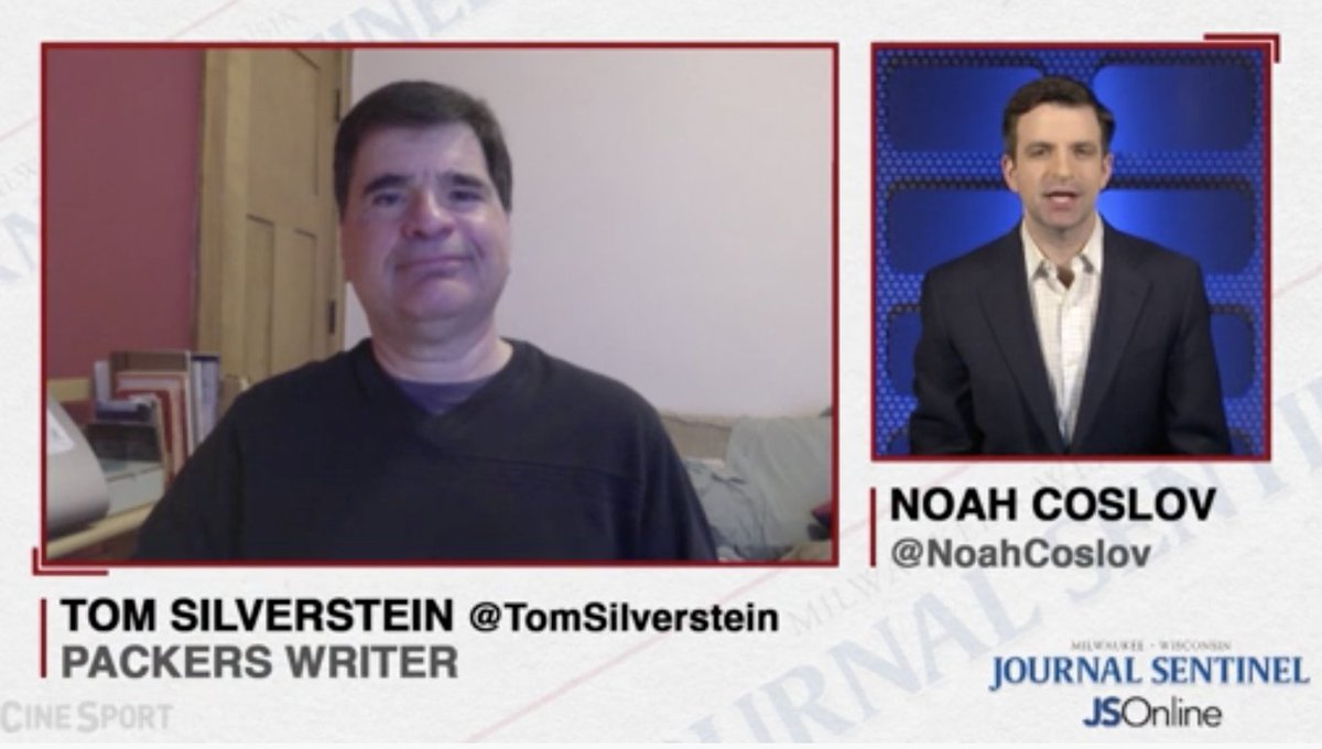 Spent a lot of time talking Packers with  @TomSilverstein & I always learned something