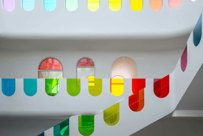 AestheticaMag's tweet photo. Rainbow Architecture:

The Vanceva World of Color Awards highlights vivid buildings across the world – all constructed using brightly coloured glass creatively.

See the 2020 winners: https://t.co/sMurvPulyI https://t.co/3a6o9q5l9x