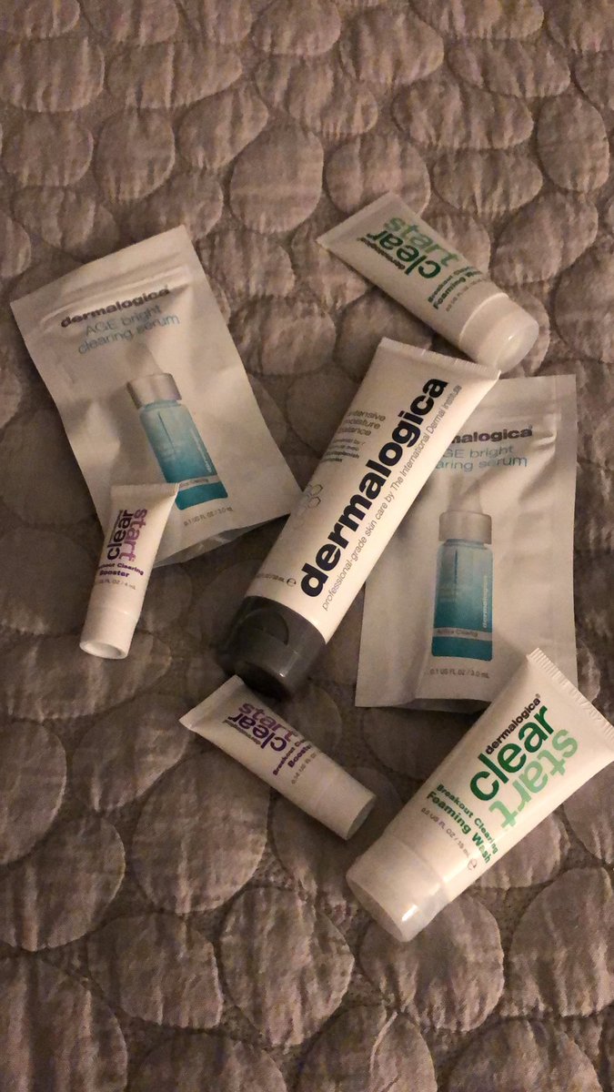 Ladies, I treated myself this week to some <a href="/DermalogicaUK/">Dermalogica UK & IRE</a> intensive moisture balance cream and look what I received...#treatyourself I pray the age bright serum does the job!! Too many hours on the water is starting to take it’s toll! Thanks dermalogica you made my day.