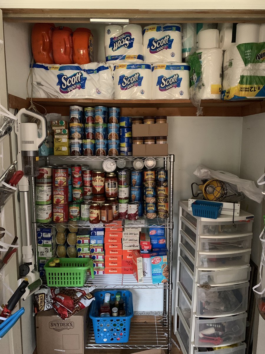 TheLaurenRico's tweet photo. Ummm. I might have a little squirrel syndrome going on. Can’t seem to put away enough nuts for the winter... 🌰 🌰 🌰 🐿 #winteriscoming #stockingup #toiletpaper #OCDMuch? https://t.co/8yeAsbL3Sd