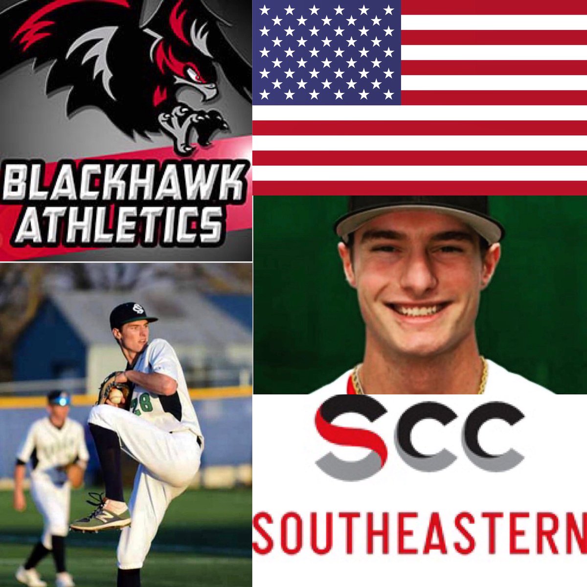 fiba_baseball's tweet photo. 🇺🇸⚾️🔥Congratulations to RHP Mason Dickemann on his official commitment to Southeastern Community College in Iowa!🔥⚾️🇺🇸 #fibabaseball #commitmentalert https://t.co/nHV3Zx6HoZ