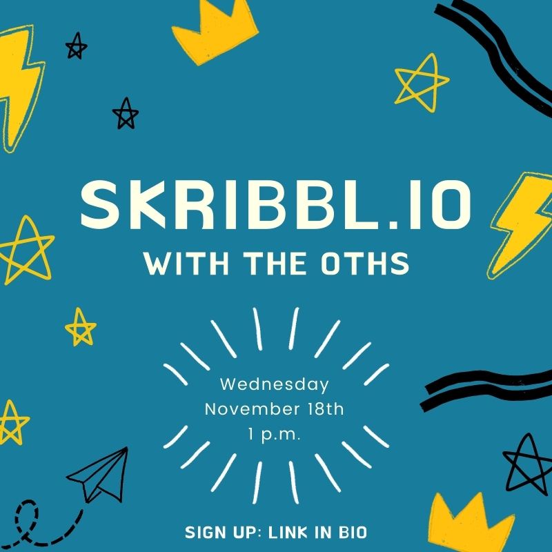Take a break from school work and stop by our event happening next week! We'll be playing skribbl.io!
✏️SIGN UP HERE: forms.gle/zr5wcQKSbqE85v…