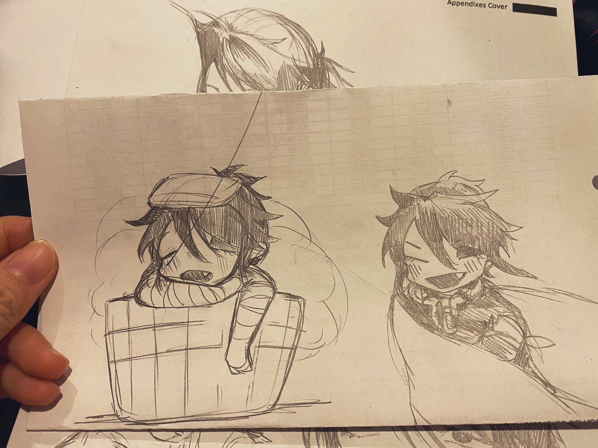 More Luca doodles... Sorry for the spam ;;
Till the paper runs out, (not much left ah) please put up with my awkward traditional drawings LOL

I'm not super good with pencil and paper haha I'm a slave to my Ctrl-Z(s) :'D

The amt of times I tried tapping the paper... 