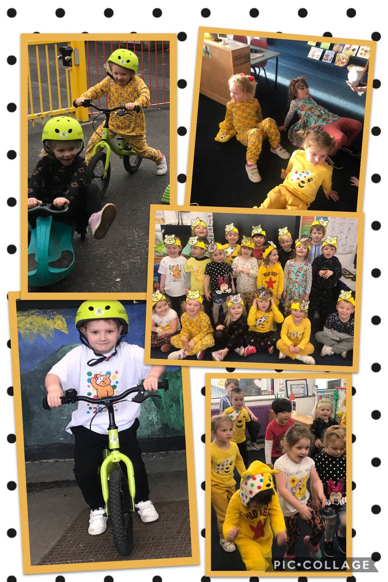 KidwellyYYC's tweet photo. Reception Class enjoyed taking part in Joe Wicks’ PE challenge for Children In Need. Well done raising lots of money for a good cause.  #YYCREC @BBCCiN @thebodycoach https://t.co/w2NaTCNZTb