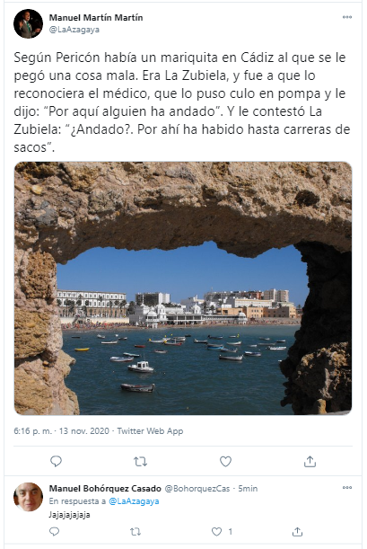 Críticos de flamenco y chistes casposos de sexo anal.

¿Qué puede salir mal?