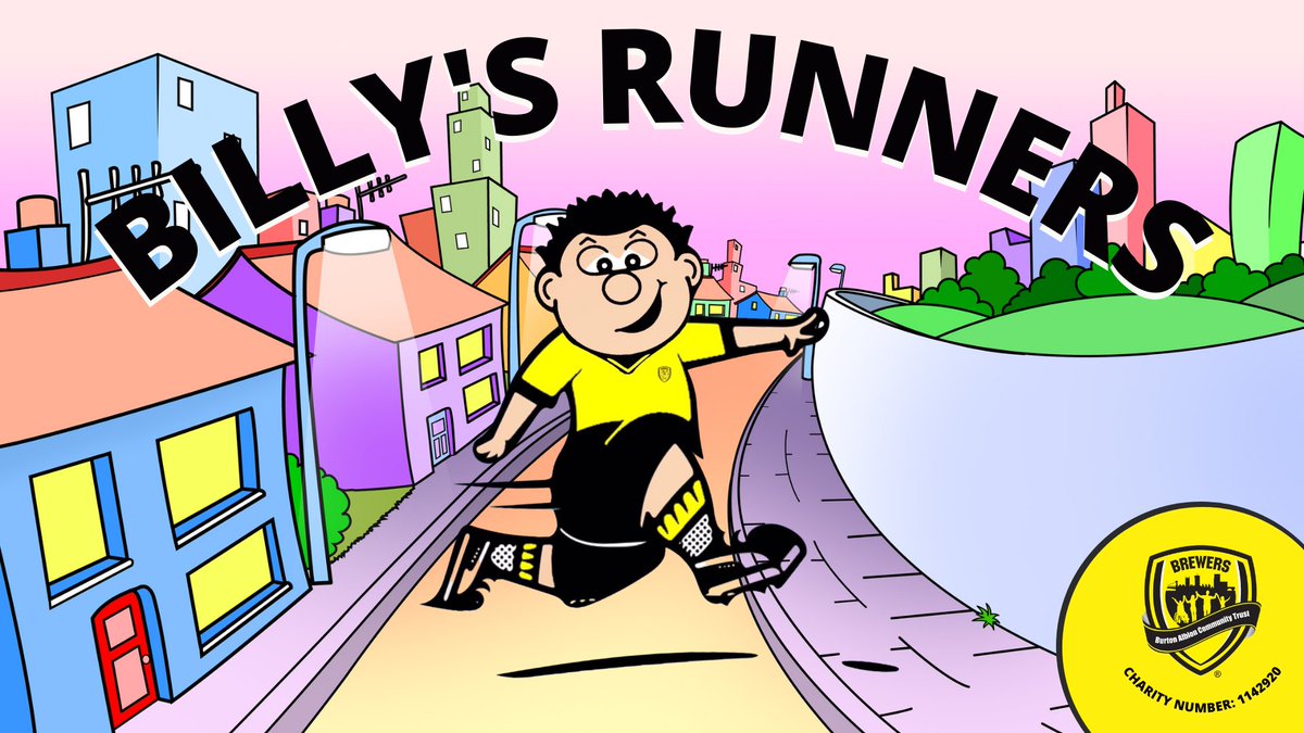 BurtonAlbionCT's tweet photo. 🏃🏃‍♀️@BillyBrewerBAFC “Billy’s Runners” is a new 4 week challenge that’s been set-up in order to help promote physical and mental wellbeing during the lockdown period.

Find out more 👉https://t.co/3k8Ftdjv0y

#BACT #BAFC 💛🖤 https://t.co/asCncIkGwB