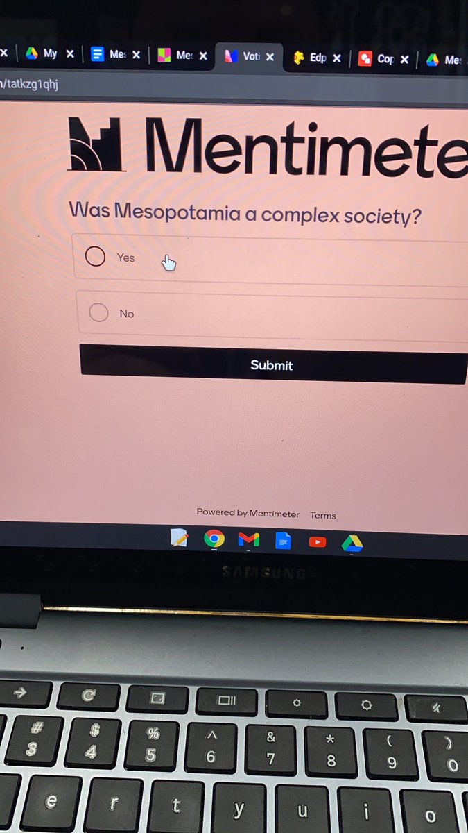 MrMurphy_frps's tweet image. Students are engaged with a blended learning assignment about Mesopotamia. @FRPSsupt @frps_Talbot @tech_talbot @padlet @edpuzzle @Flipgrid @Mentimeter @GoogleForEdu  #UDL