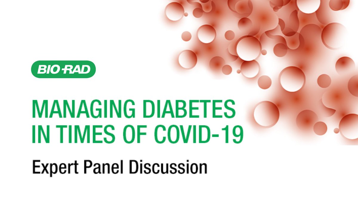 BioRadDiag's tweet photo. The Keynote presentation on managing #diabetes during #COVID19 #ADA #DiabetesAwareness #Test2Prevent #WorldDiabetesDay @WDD https://t.co/2so6dECYYr https://t.co/W1DWEeTkFz