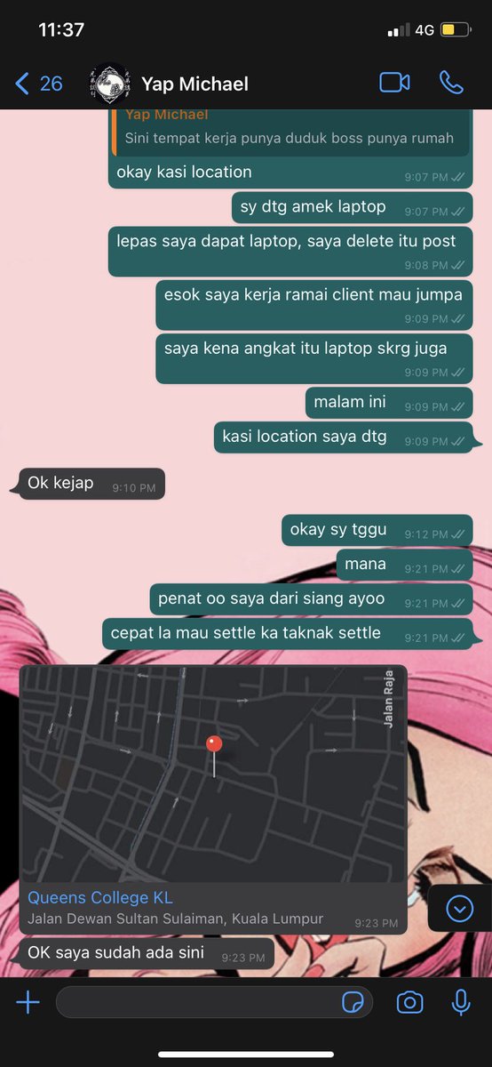 i wanna thank to everyone yg tlg i viralkan. finally dia ws i kata nk bayar kalau i delete post yang viral. i pancing i kata tak perlu bayar kita jumpa i nak balik laptop tu then baru i delete post tu and dia terus bg location. i forward location tu pada polis & berjaya ditangkap