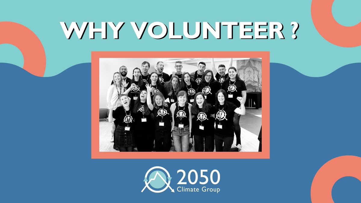 2050ClimateGrp's tweet photo. 3 days left to apply to be an Operational Volunteer at 2050 Climate Group.

Read this thread for 6 reasons why from our lovely team 💭👇 

TW: very heart-warming content. https://t.co/wqM7UxHcD2