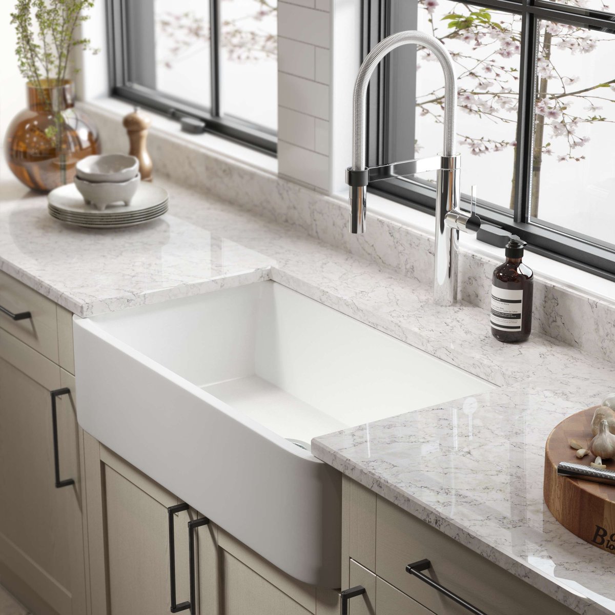 PikcellsUK's tweet photo. Here is a collection of beautiful #CGI from one of our latest classic #kitchen spaces. Our #interiors team have crafted a timeless look using our clients light cream cabinetry & darker island breakfast bar #cgivisualization #3d #3dsmax #interiordesign @CoronaRenderer @chaosgroup https://t.co/TZfLSgkNPo