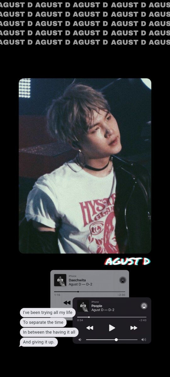 I made wallpapers of this Yoongi