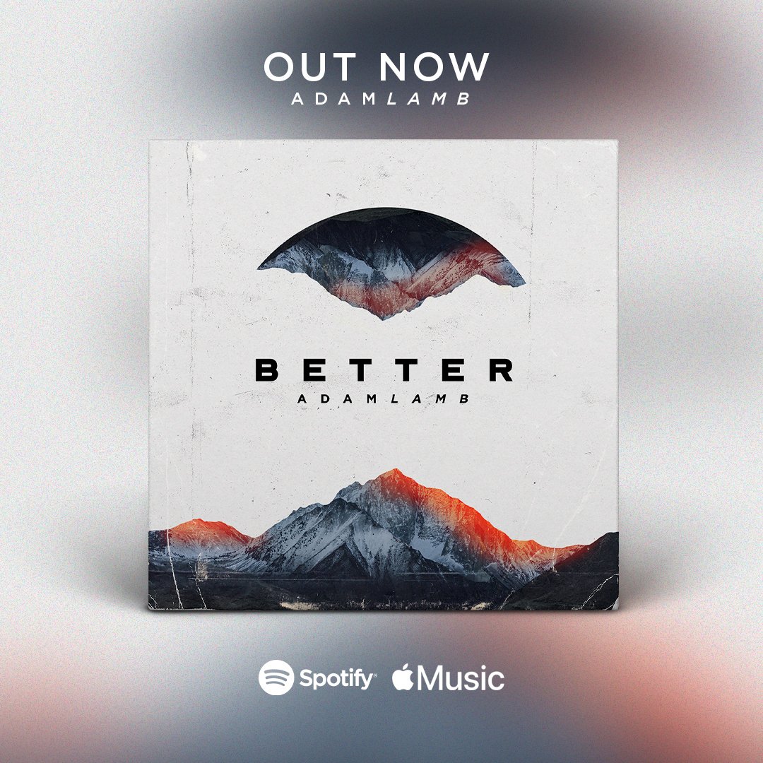 AdamLambMusic's tweet photo. Looking to make your day a little “BETTER” today! ❤️

https://t.co/Fhk8CAWw0O

For real, My prayer is that you’d be encouraged, because there’s more than your mind can reach 🙏🏽

BETTER
| OUT NOW |
.
.
.
#newmusicalert #newmusic #newmusicfriday #christianpop #bettertogether #hope https://t.co/JjjuzBvncD
