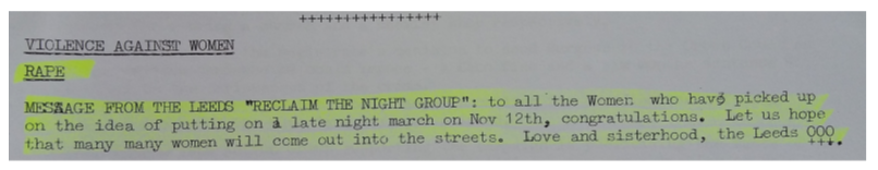 Here's a call out for the march, asking all towns and cities to take part, in the end over about 12 did so, it was then on the front cover of Spare Rib in the first issue of 1978.