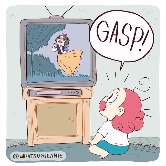 Watching Snow White 