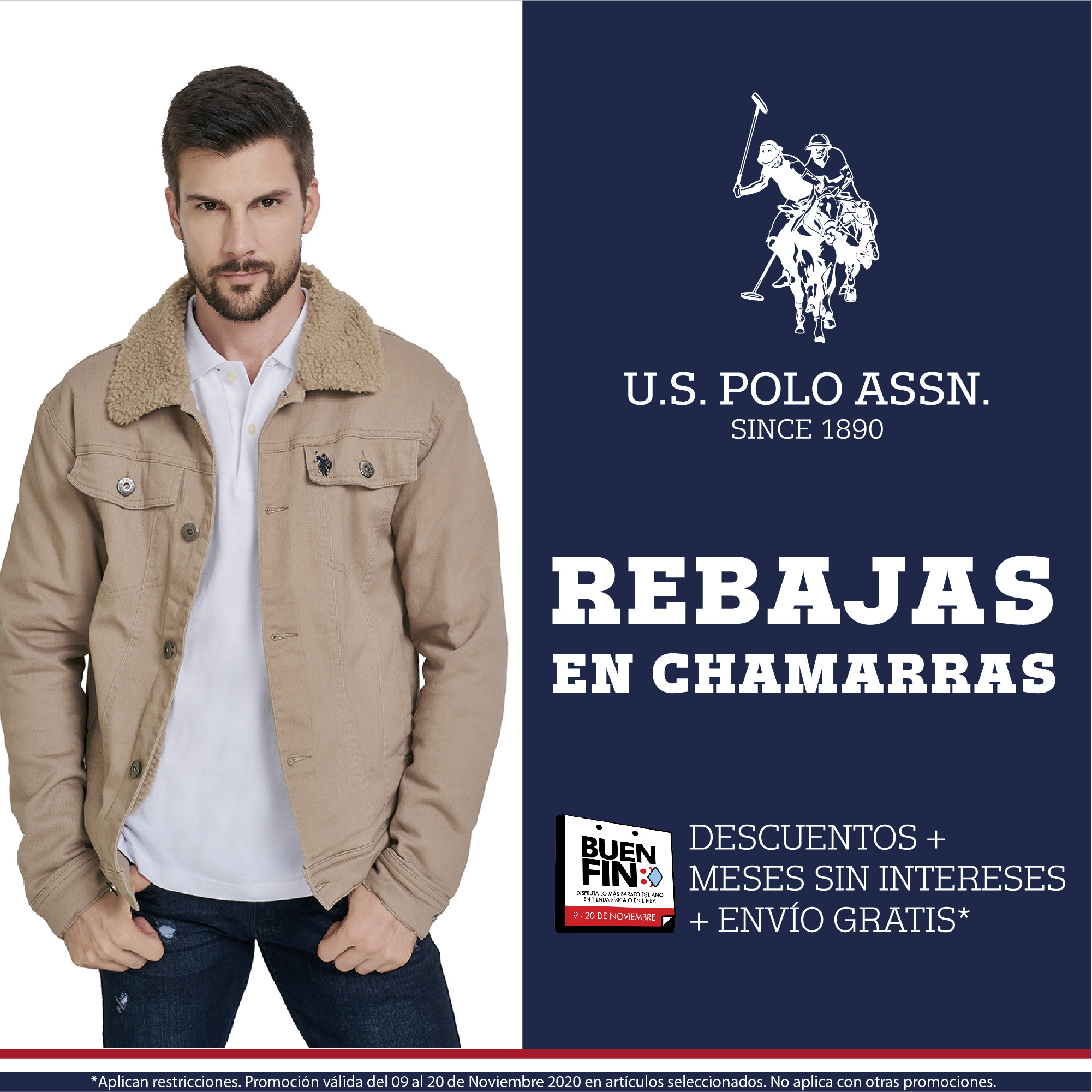Chamarras us polo assn sales