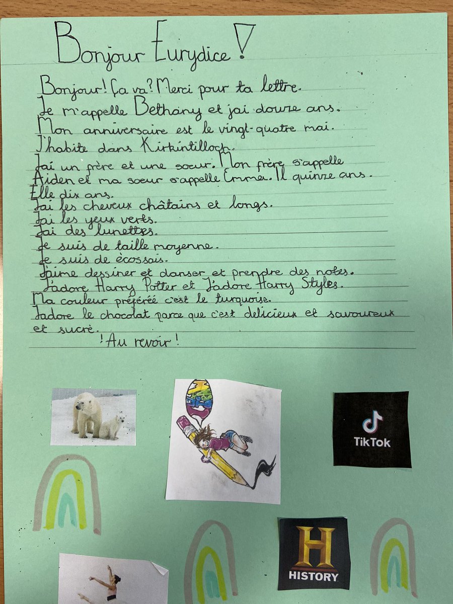 KHSmodlangs's tweet photo. 1W worked so hard for their penpals letters. The standards are high , they have just finished their letters and are already asking if they could send them Christmas cards😍 #showkindness #kirkyproud https://t.co/1cOpIJLA7w