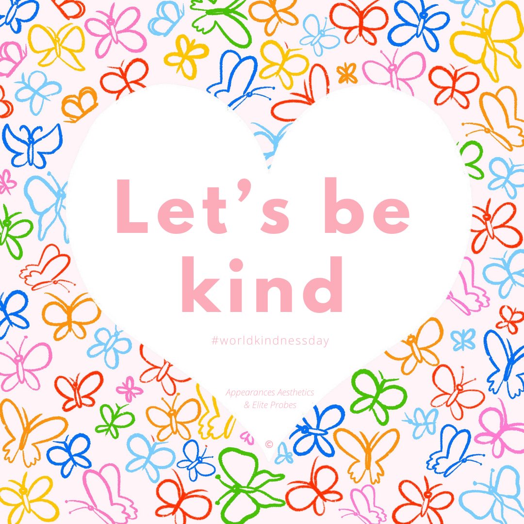appearances4u's tweet photo. ☀️ “In a world where you can be anything, be kind” ☀️

Kindness is free, so let’s all be kind to one another as a small act of kindness can make someone’s day!

#WorldKindnessDay 🌎❤️ https://t.co/i2BxRuQO62