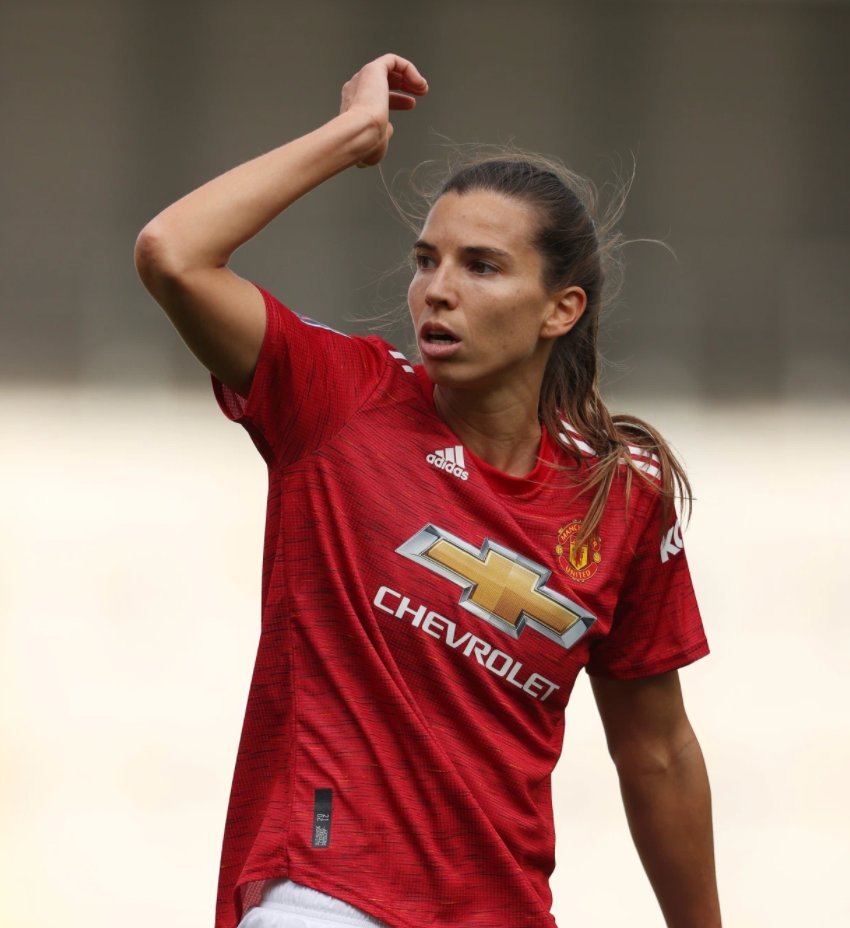 Tobin Heath: "We were taught that Manchester is red. 